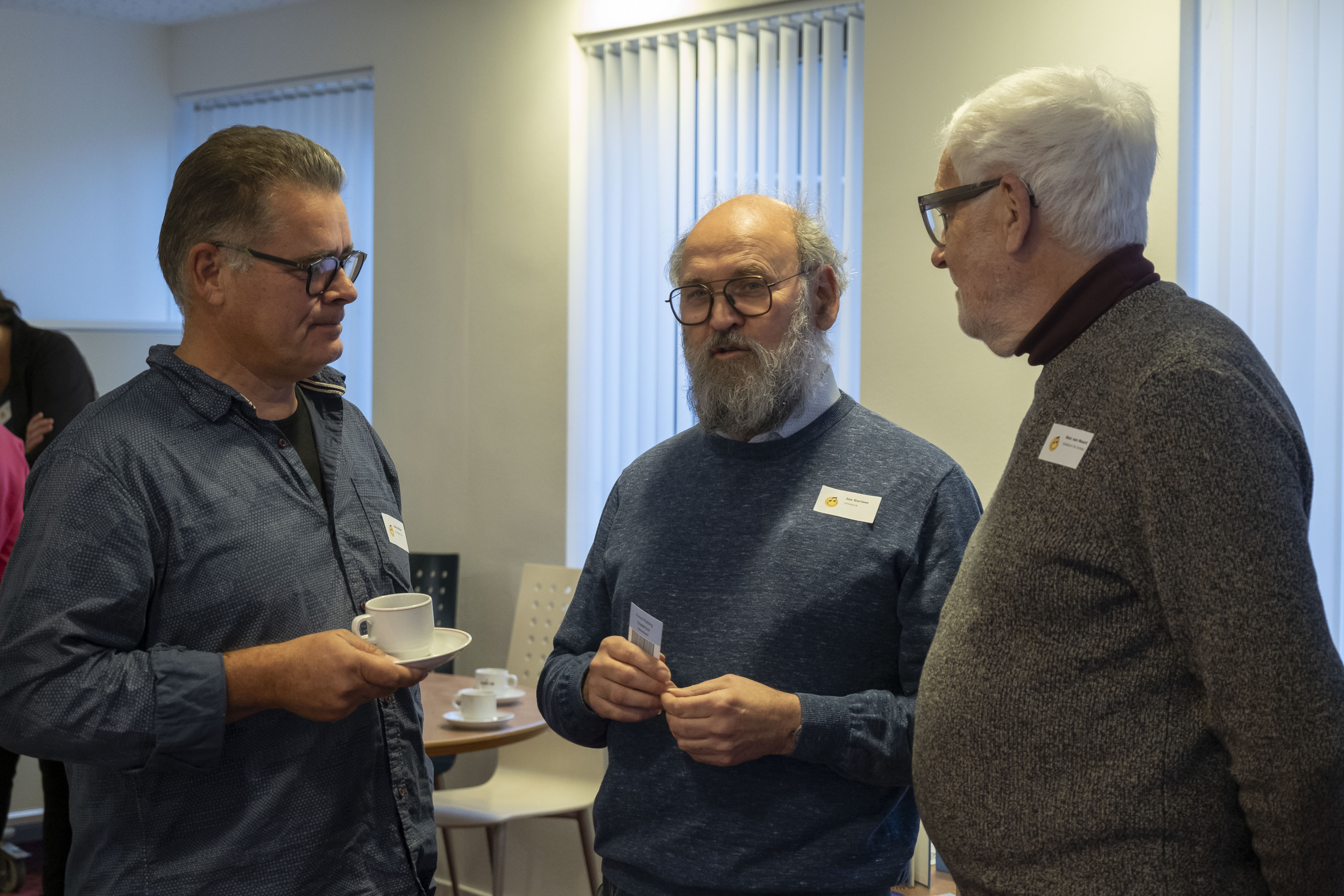 Barco Blom (De Houten Tuin), Jos Gorisse (VinoPura) en Rien van Noort